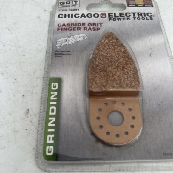 WARRIOR Carbide Grit Finger Rasp for Oscillating Multi-Tools - Picture 2 of 8